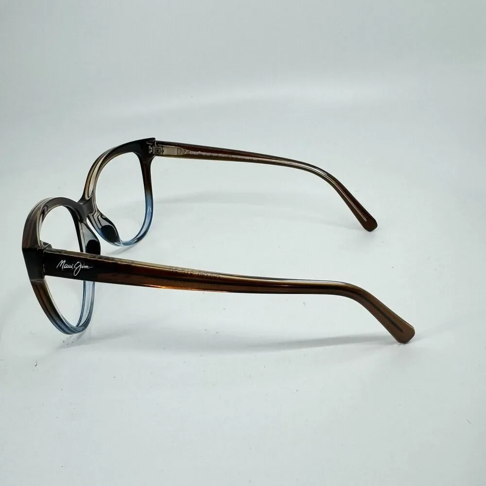 Maui Jim‎ Italy Olu Olu MJ537-01F 57-17-140 Brown/Blue Sunglasses Frame H11507